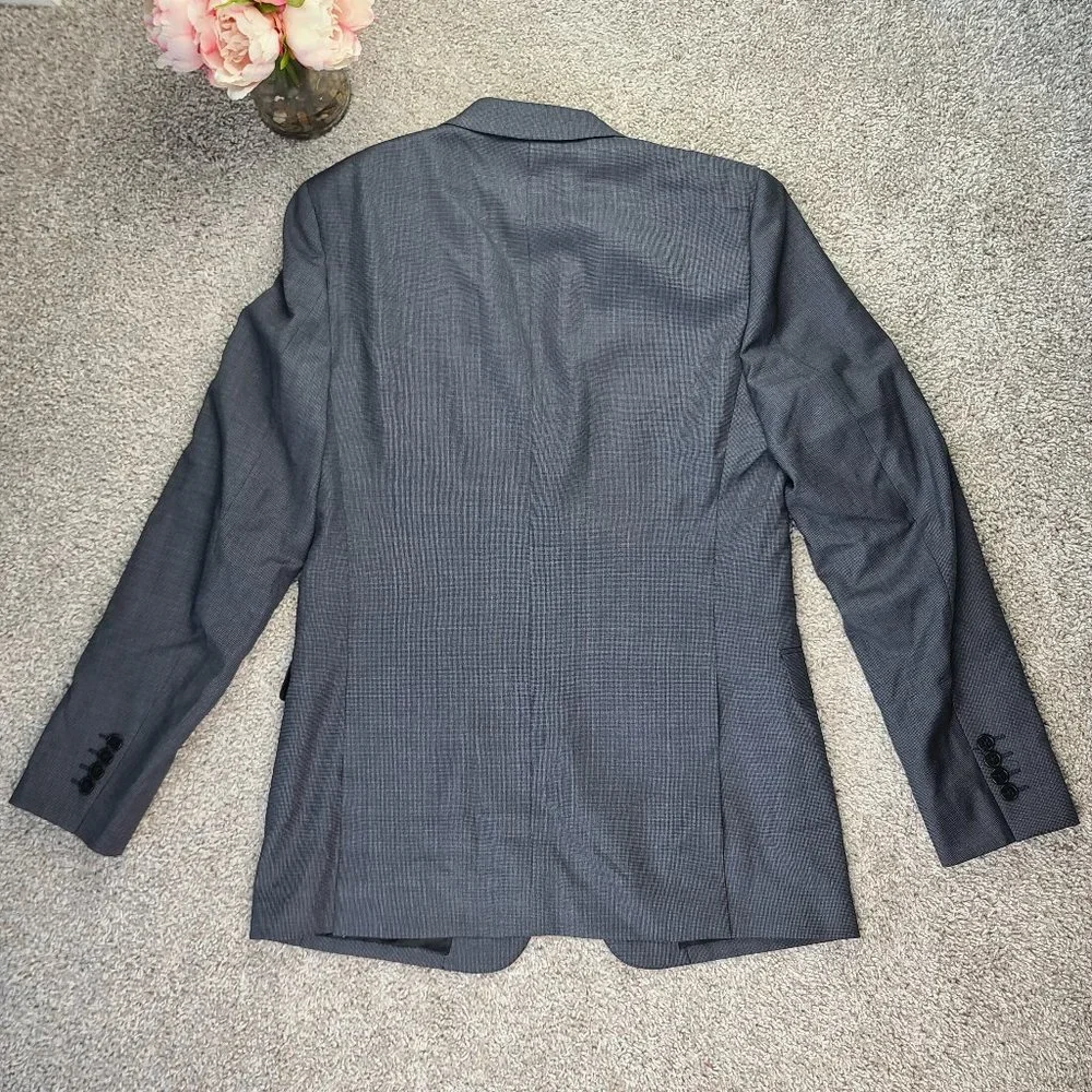 Theory Men's Gray Two-Button Sport Coat